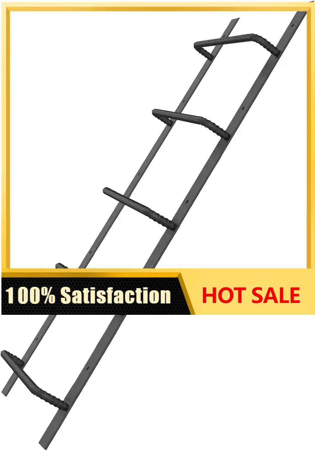 Fire Escape Ladder - 5-Rung Window Well Ladder, Heavy Duty