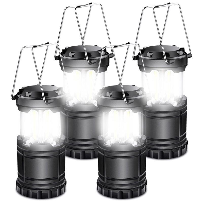 Power Outage Light - ABAE-4-Pack Solar Camping Lanterns Battery Operated