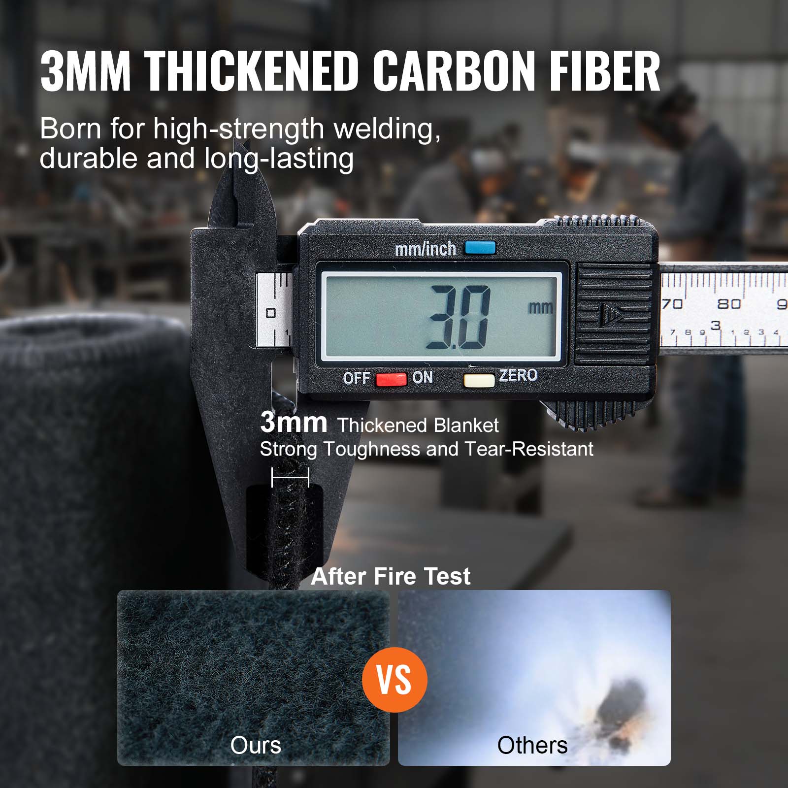 SucceBuy Carbon Felt Welding B - огляд і ціна Fire Blanket Kitchen