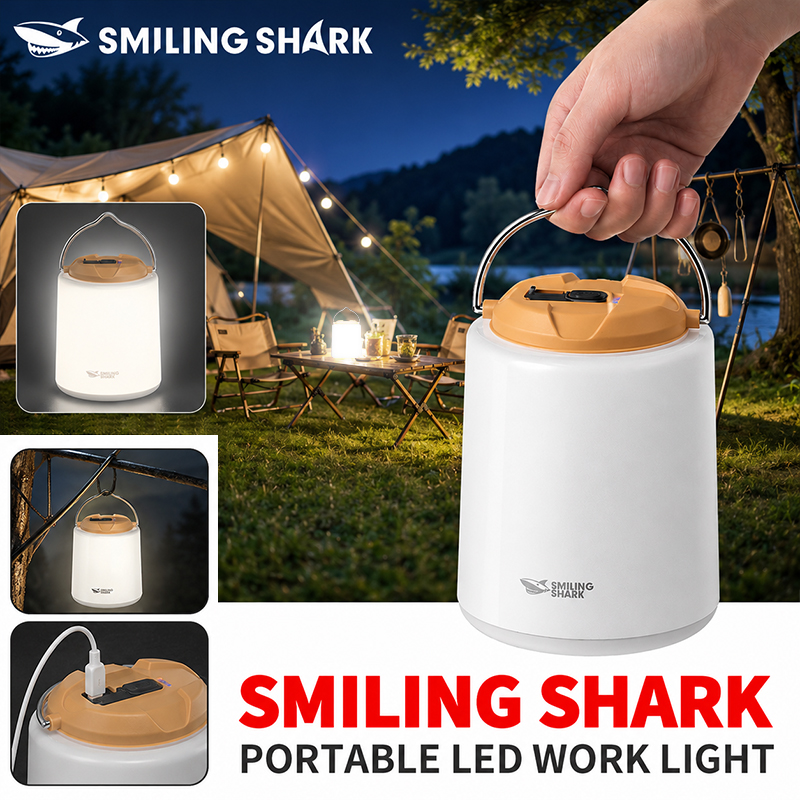 SMILING SHARK LED Rechargeable - огляд і ціна Power Outage Light
