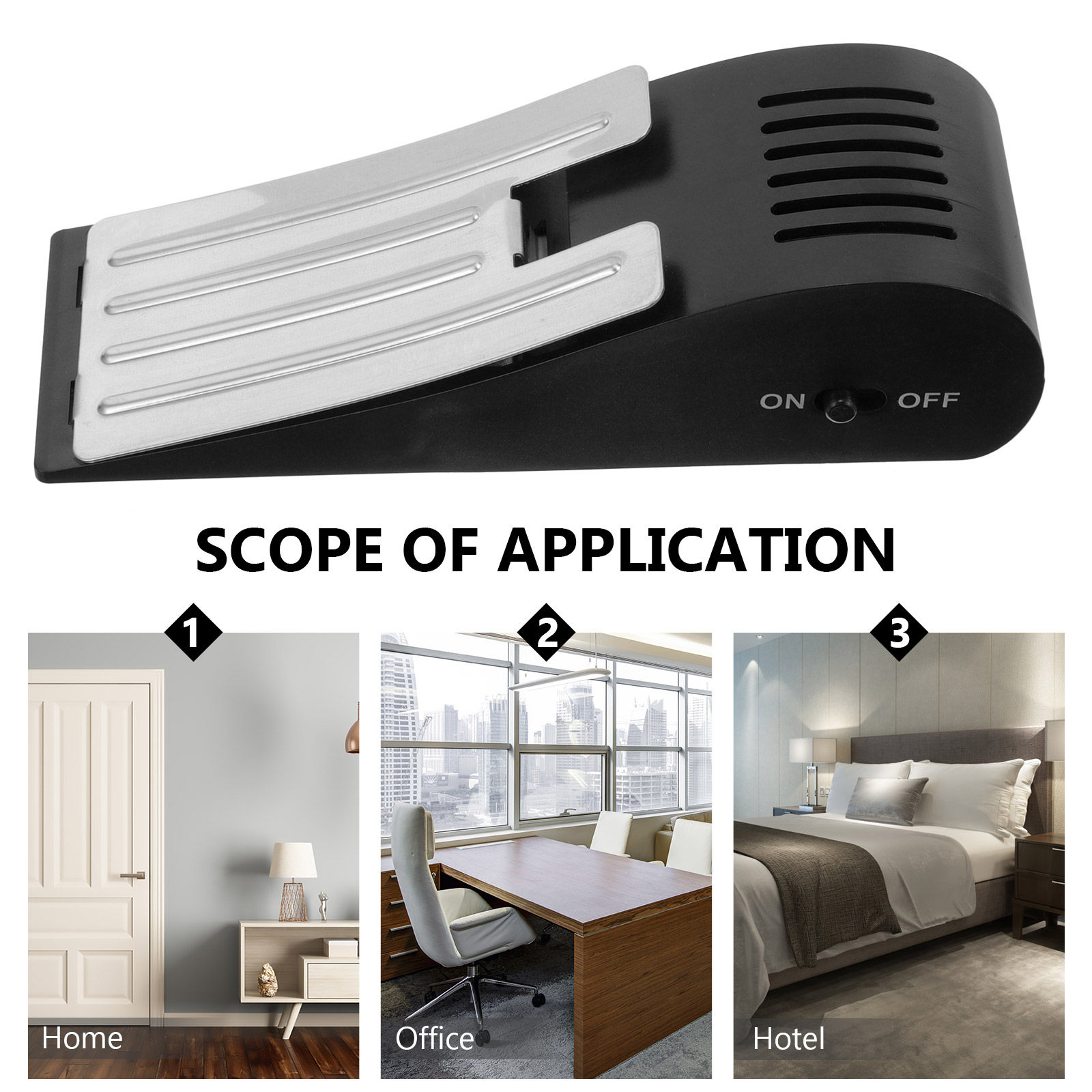 Security Door Alarm Wedge Stur - огляд і ціна Door Stop Alarm