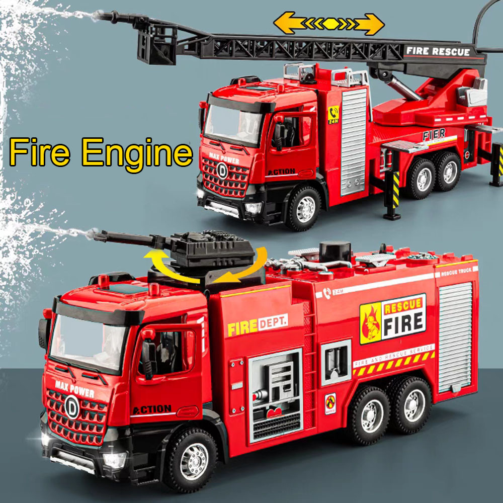 1:32 Scale Fire Engine Model C - огляд і ціна Fire Escape Ladder