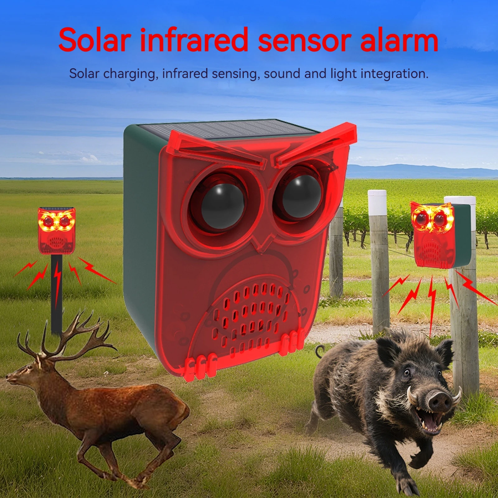 Outdoor Waterproof Solar Outdo - огляд і ціна Water Alarm Sensor