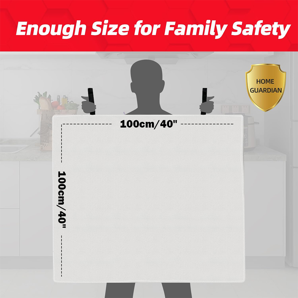 Fire Blanket 2 Pack 2*2m/1.5*1 - огляд і ціна Fire Blanket Kitchen