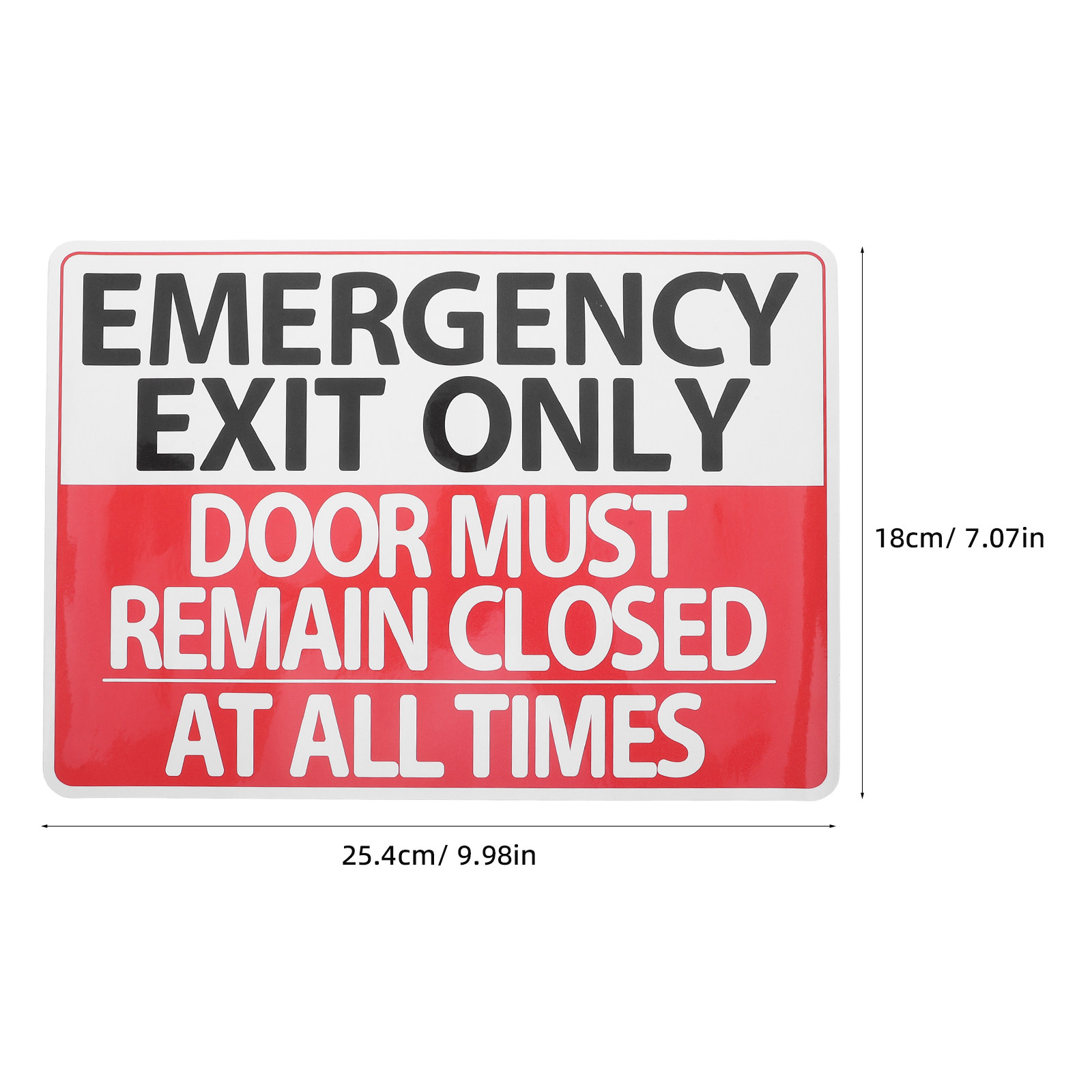 4Pcs Emergency Exit Sign Stick - огляд і ціна Emergency Exit Sign