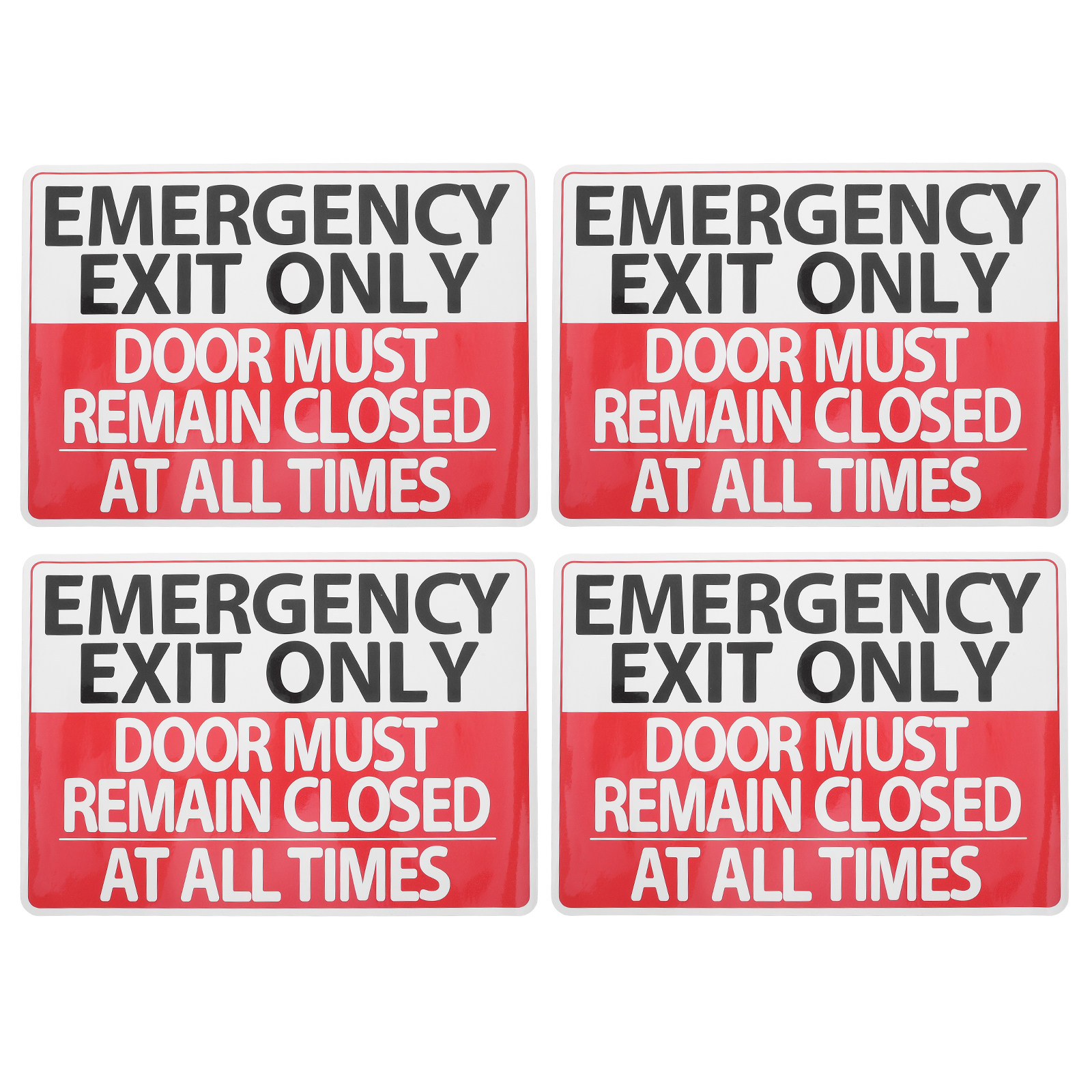 4Pcs Emergency Exit Sign Stick - огляд і ціна Emergency Exit Sign