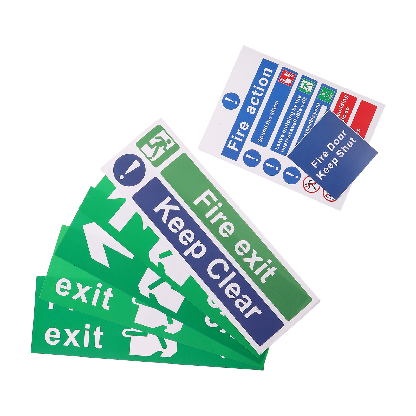 21Pcs Public Safety Exit Signs - огляд і ціна Emergency Exit Sign