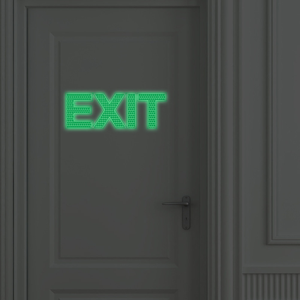 Exit Wall Safety Sticker Nocti - огляд і ціна Emergency Exit Sign