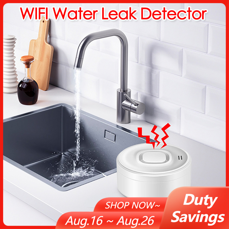 Smart WIFI Water Leak Detector - огляд і ціна Water Alarm Sensor