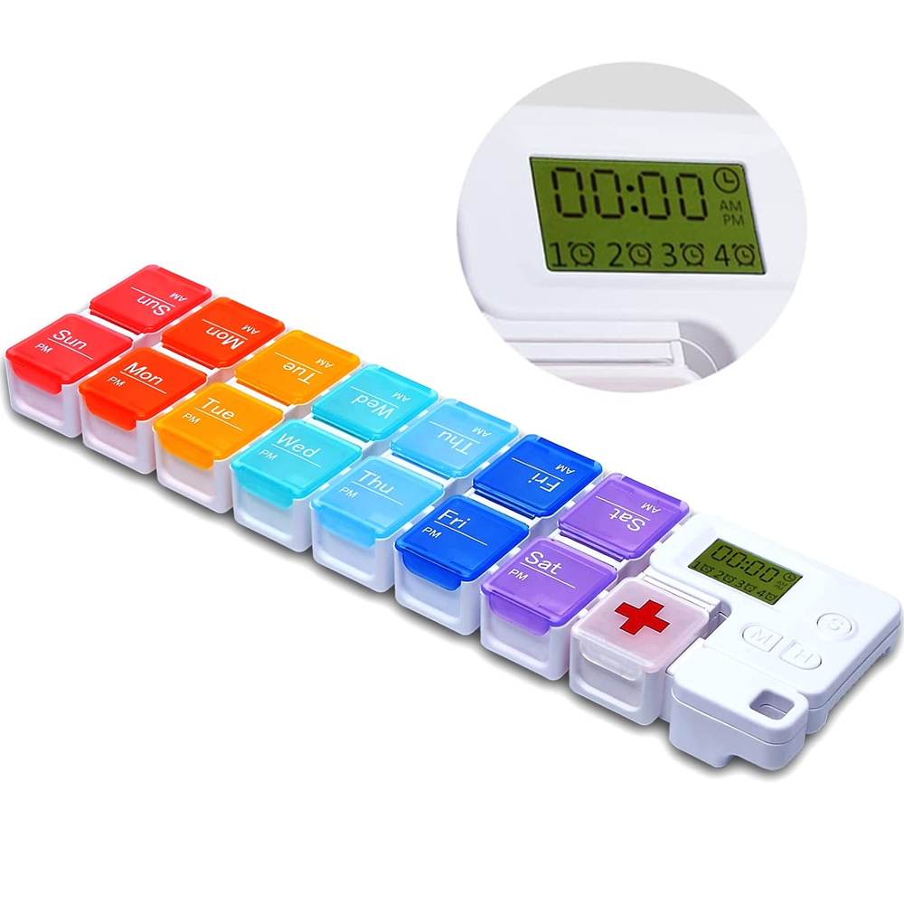 7-Day Pill Organizer with Medi - огляд і ціна Medicine Cabinet Lock